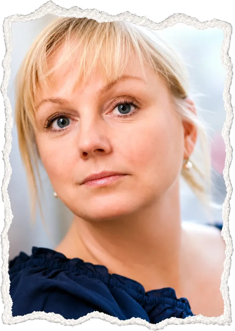 Porträtt av Madeleine Bengtson, diplomerad samtalsterapeut